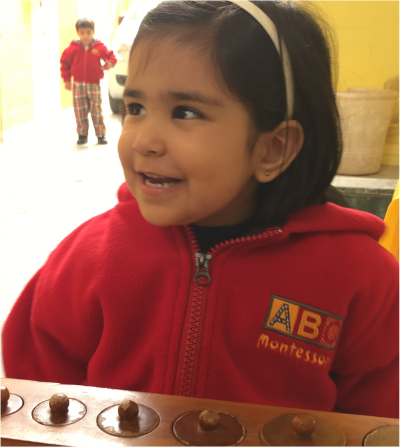 Montessori Child with Fluent English